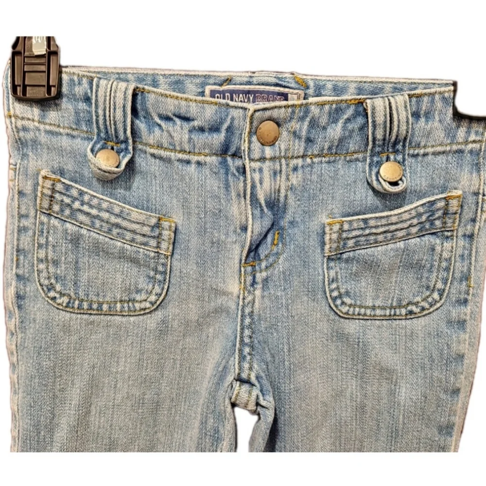 Y2K 2004 Vintage Old Navy Jeans Girl‎ Size 6 Light Wash